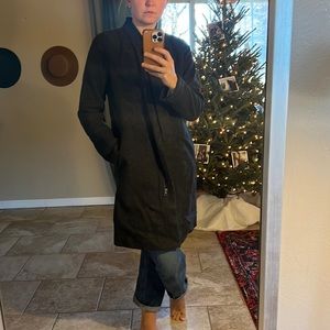 lululemon wool trench coat